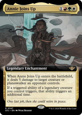 Magic: The Gathering - Annie Joins Up Foil - Outlaws of Thunder Junction