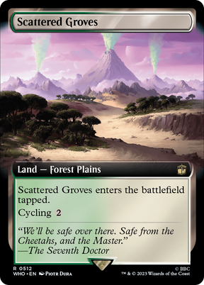 Magic: The Gathering - Scattered Groves - Doctor Who