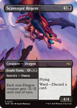 Magic: The Gathering - Scavenger Regent // Exude Toxin - Tarkir: Dragonstorm