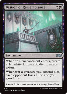 Magic: The Gathering - Bastion of Remembrance - Tarkir: Dragonstorm Commander
