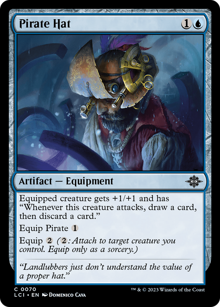 Magic: The Gathering - Pirate Hat Foil - The Lost Caverns of Ixalan