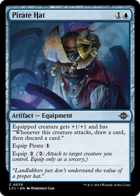 Magic: The Gathering - Pirate Hat Foil - The Lost Caverns of Ixalan