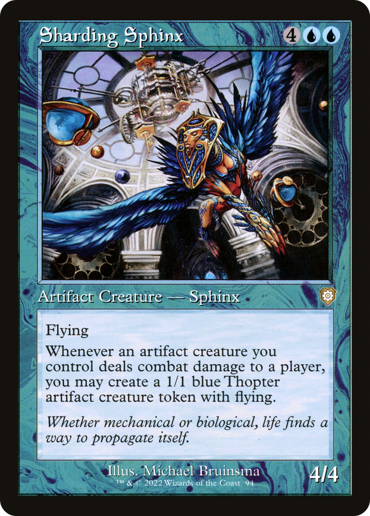 Magic: The Gathering - Sharding Sphinx - The Brothers' War Commander