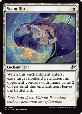 Magic: The Gathering - Seam Rip Foil - Edge of Eternities
