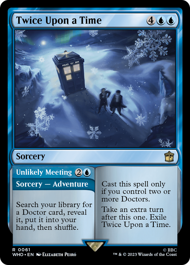 Magic: The Gathering - Twice Upon a Time // Unlikely Meeting - Doctor Who