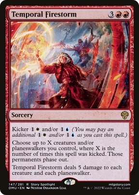 Magic: The Gathering - Temporal Firestorm Foil - Dominaria United