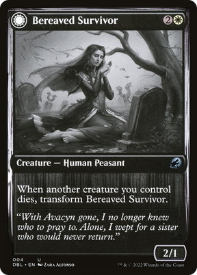 Magic: The Gathering - Bereaved Survivor // Dauntless Avenger - Innistrad: Double Feature