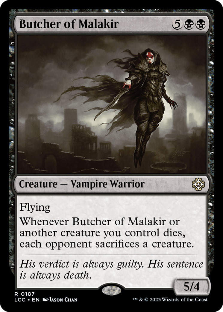 Magic: The Gathering - Butcher of Malakir - The Lost Caverns of Ixalan Commander