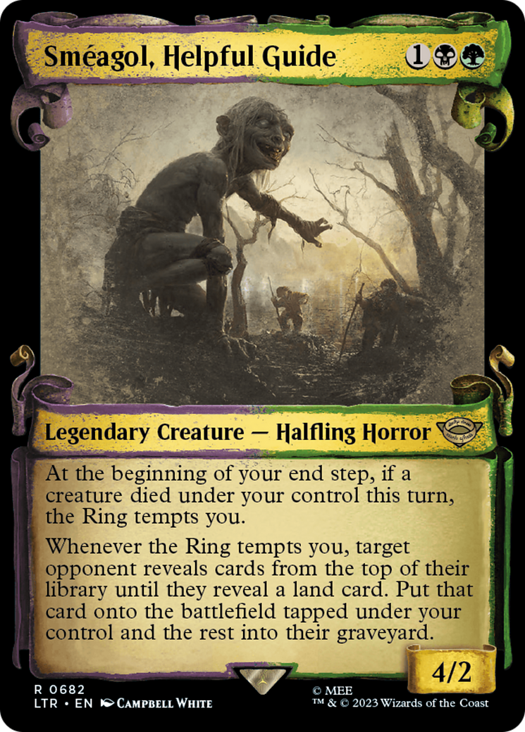 Magic: The Gathering - Sméagol, Helpful Guide - The Lord of the Rings: Tales of Middle-earth
