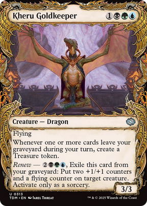 Magic: The Gathering - Kheru Goldkeeper - Tarkir: Dragonstorm