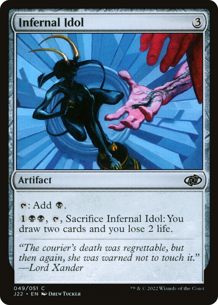 Magic: The Gathering - Infernal Idol - Jumpstart 2022