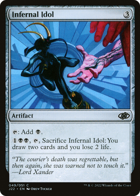 Magic: The Gathering - Infernal Idol - Jumpstart 2022