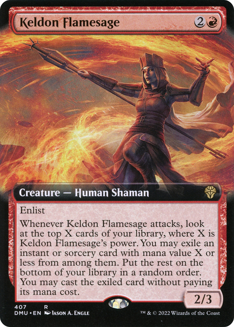 Magic: The Gathering - Keldon Flamesage - Dominaria United