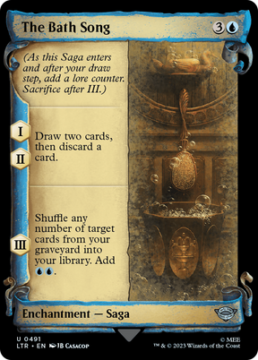 Magic: The Gathering - The Bath Song Foil - The Lord of the Rings: Tales of Middle-earth