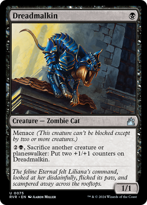 Magic: The Gathering - Dreadmalkin - Ravnica Remastered