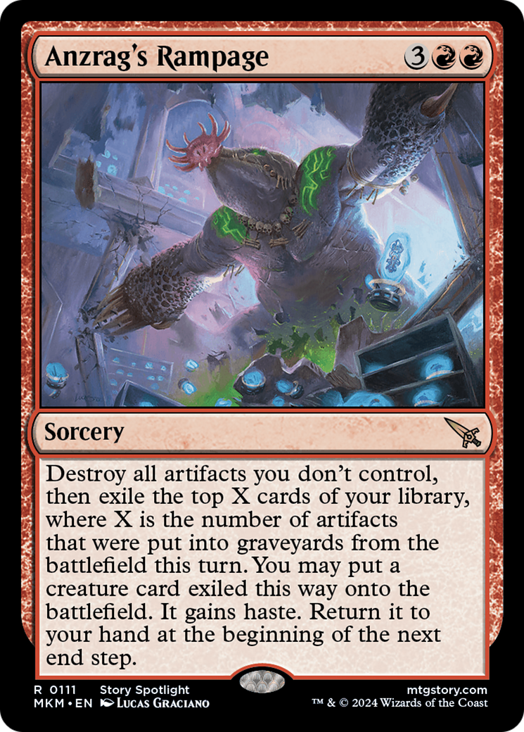 Magic: The Gathering - Anzrag's Rampage - Murders at Karlov Manor