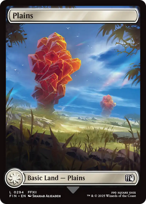 Magic: The Gathering - Plains #294 Foil - Final Fantasy