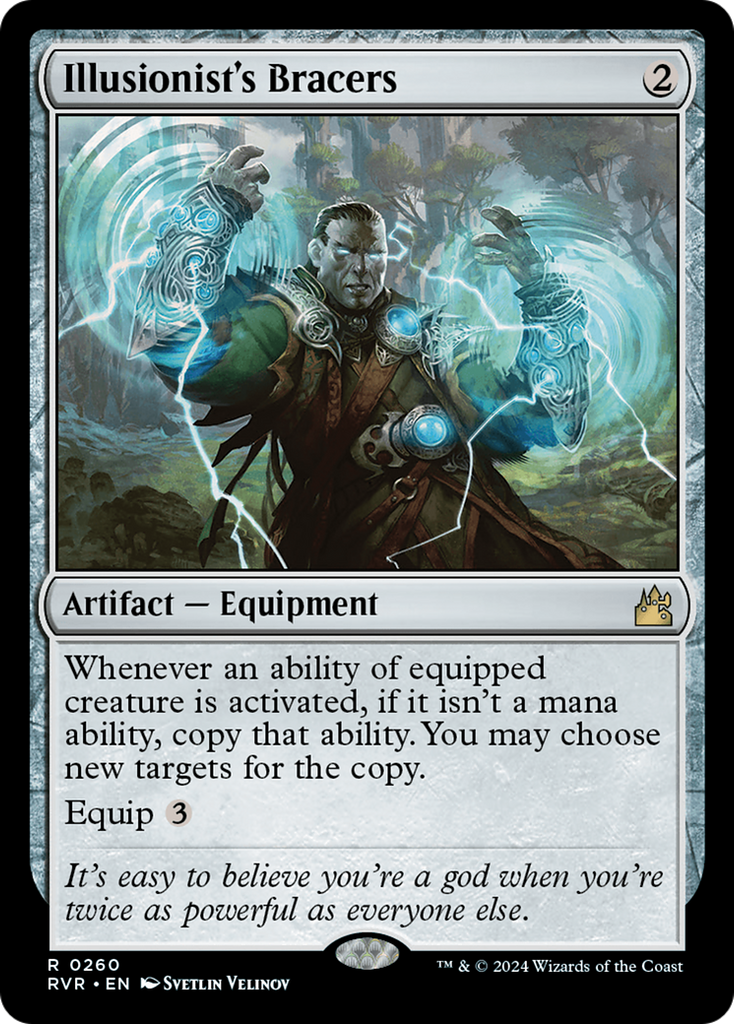 Magic: The Gathering - Illusionist's Bracers - Ravnica Remastered