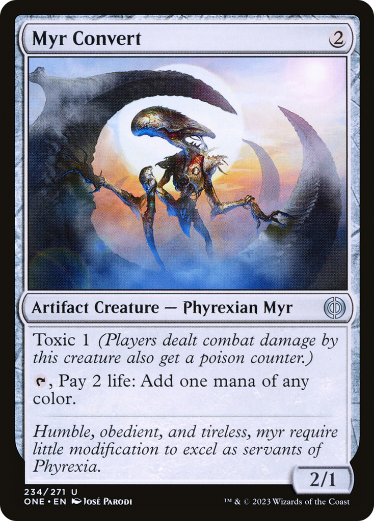 Magic: The Gathering - Myr Convert Foil - Phyrexia: All Will Be One