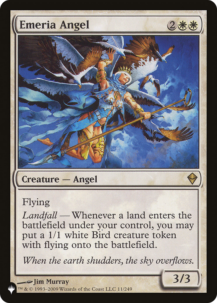 Magic: The Gathering - Emeria Angel - The List