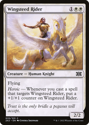 Magic: The Gathering - Wingsteed Rider Foil - Double Masters 2022