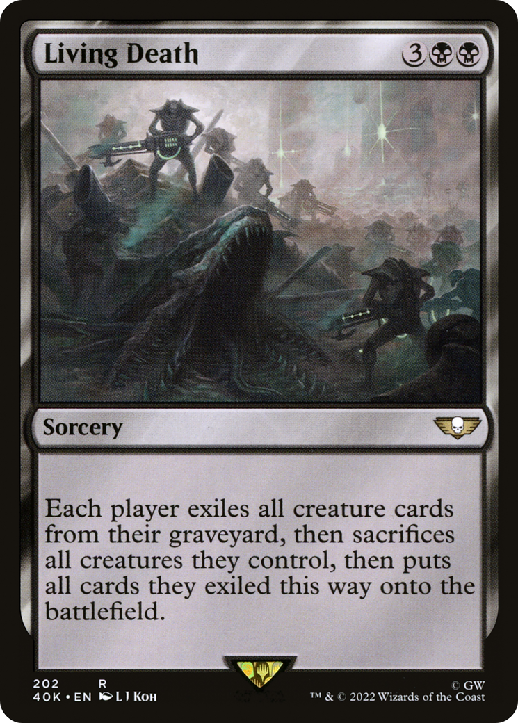 Magic: The Gathering - Living Death - Warhammer 40000 Commander