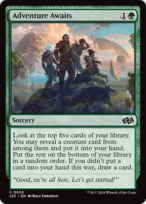 Magic: The Gathering - Adventure Awaits - Foundations Jumpstart