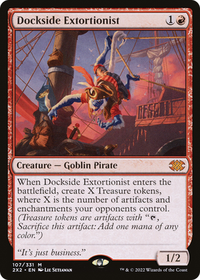 Magic: The Gathering - Dockside Extortionist - Double Masters 2022