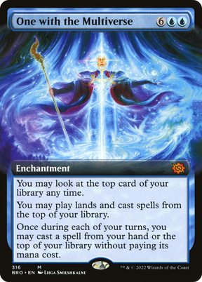 Magic: The Gathering - One with the Multiverse Foil - The Brothers' War