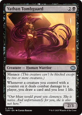 Magic: The Gathering - Yathan Tombguard Foil - Tarkir: Dragonstorm