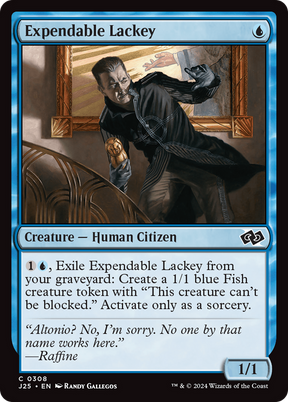 Magic: The Gathering - Expendable Lackey - Foundations Jumpstart