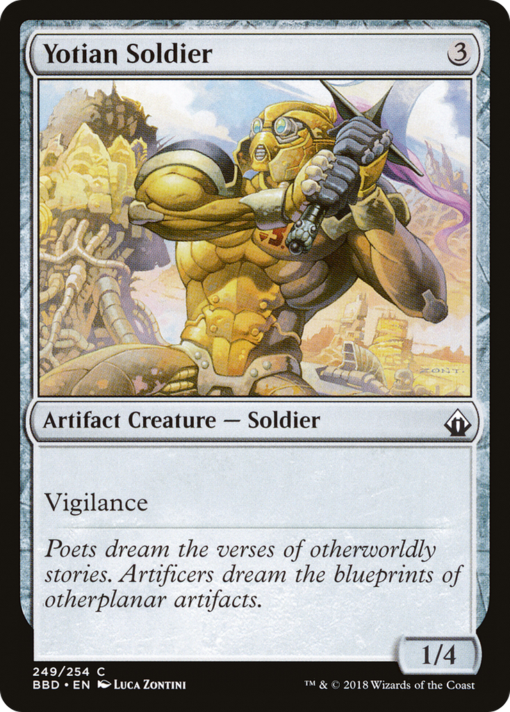 Magic: The Gathering - Yotian Soldier Foil - Battlebond