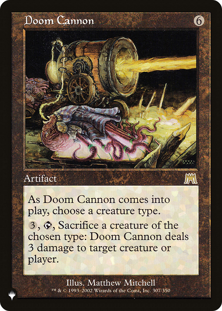 Magic: The Gathering - Doom Cannon - The List
