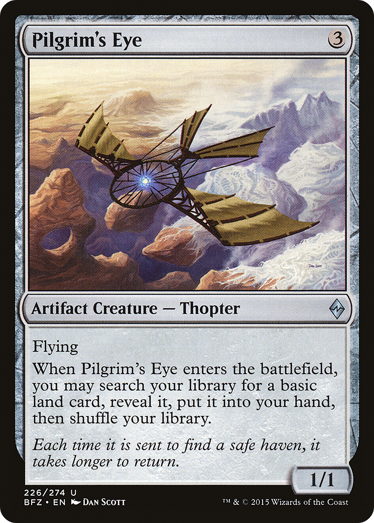Magic: The Gathering - Pilgrim's Eye Foil - Battle for Zendikar