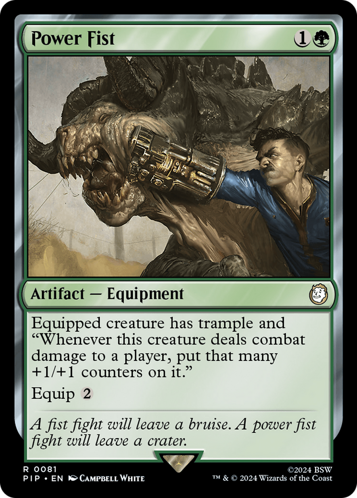 Magic: The Gathering - Power Fist - Fallout