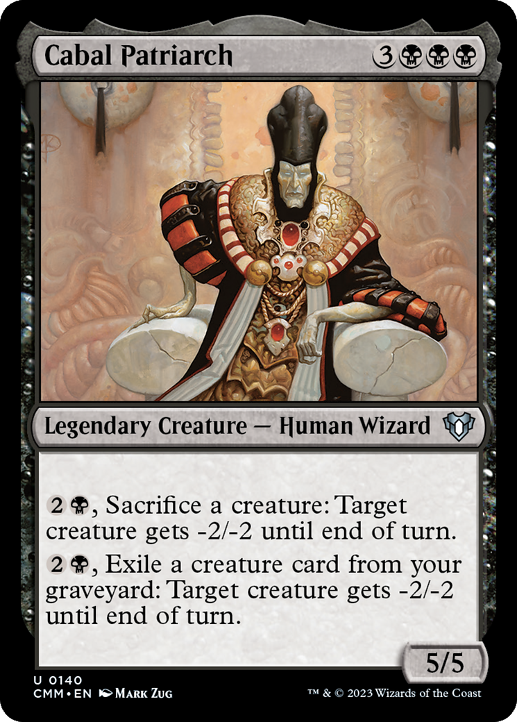 Magic: The Gathering - Cabal Patriarch - Commander Masters