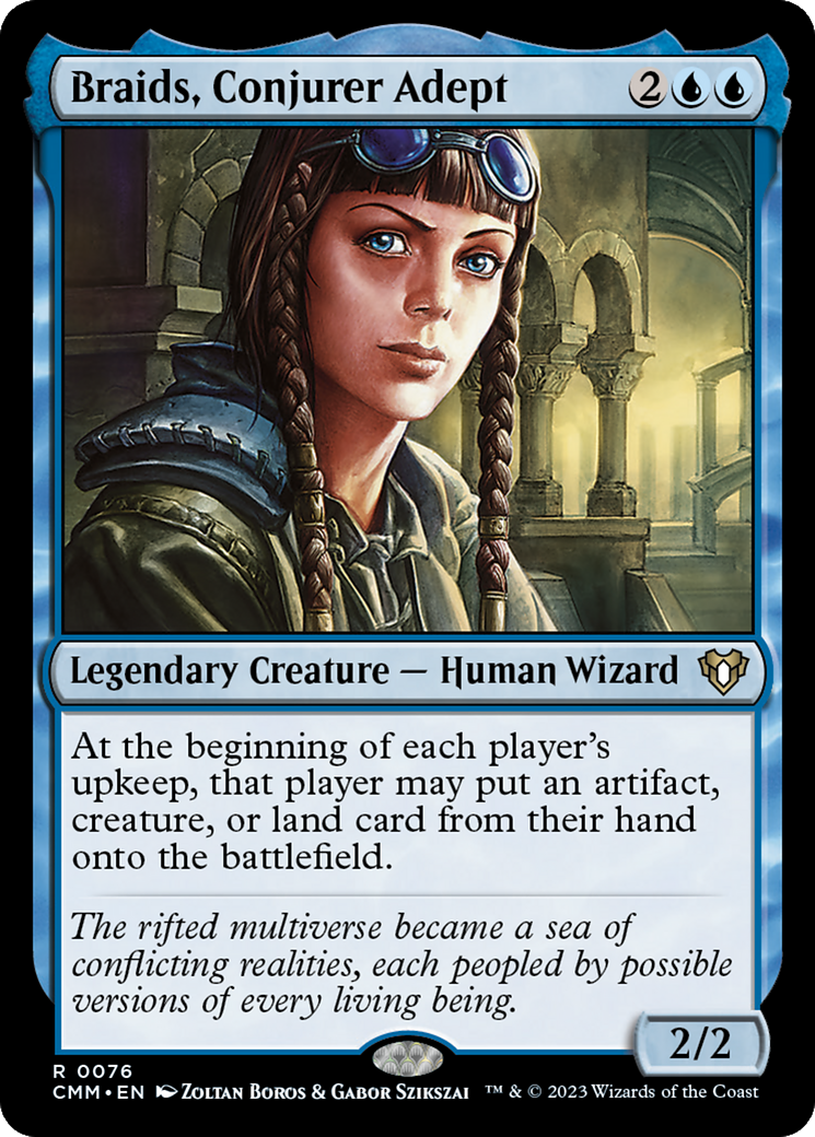Magic: The Gathering - Braids, Conjurer Adept - Commander Masters