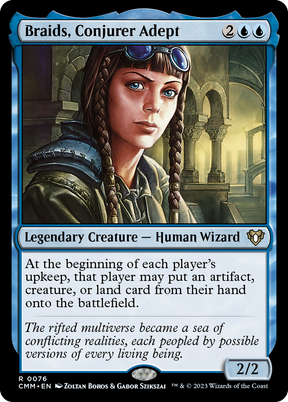 Magic: The Gathering - Braids, Conjurer Adept - Commander Masters