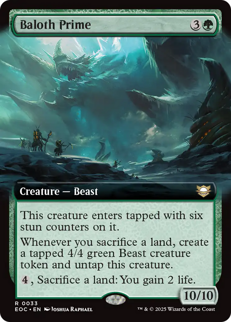 Magic: The Gathering - Baloth Prime - Edge of Eternities Commander