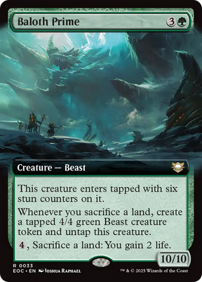 Magic: The Gathering - Baloth Prime - Edge of Eternities Commander