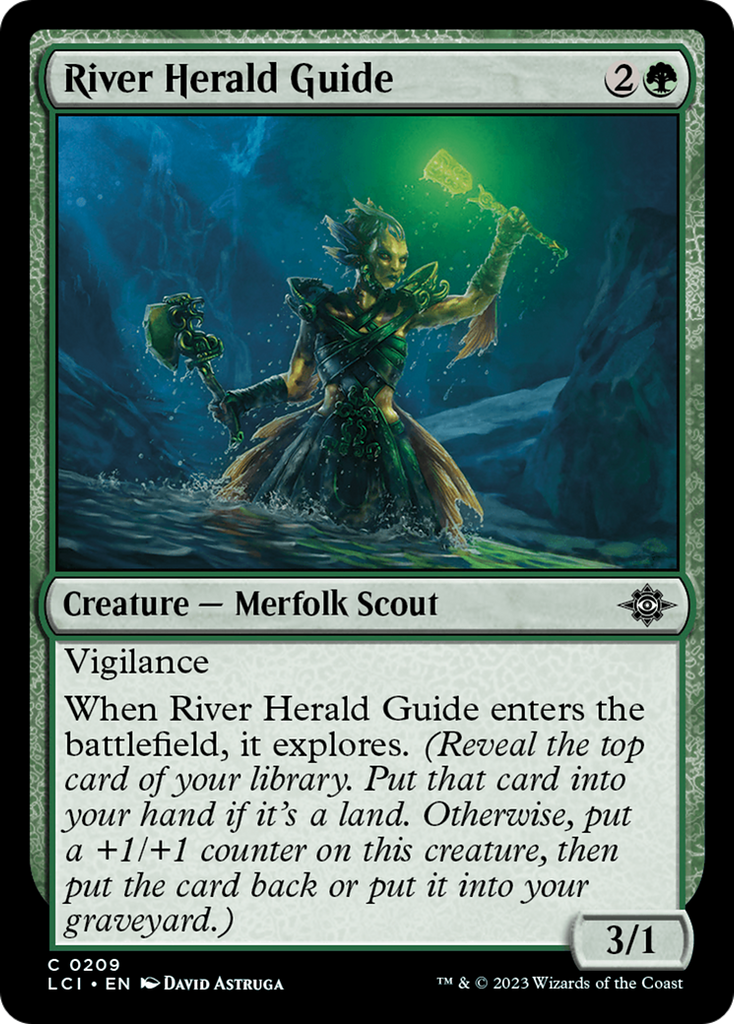 Magic: The Gathering - River Herald Guide - The Lost Caverns of Ixalan