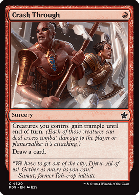 Magic: The Gathering - Crash Through - Foundations