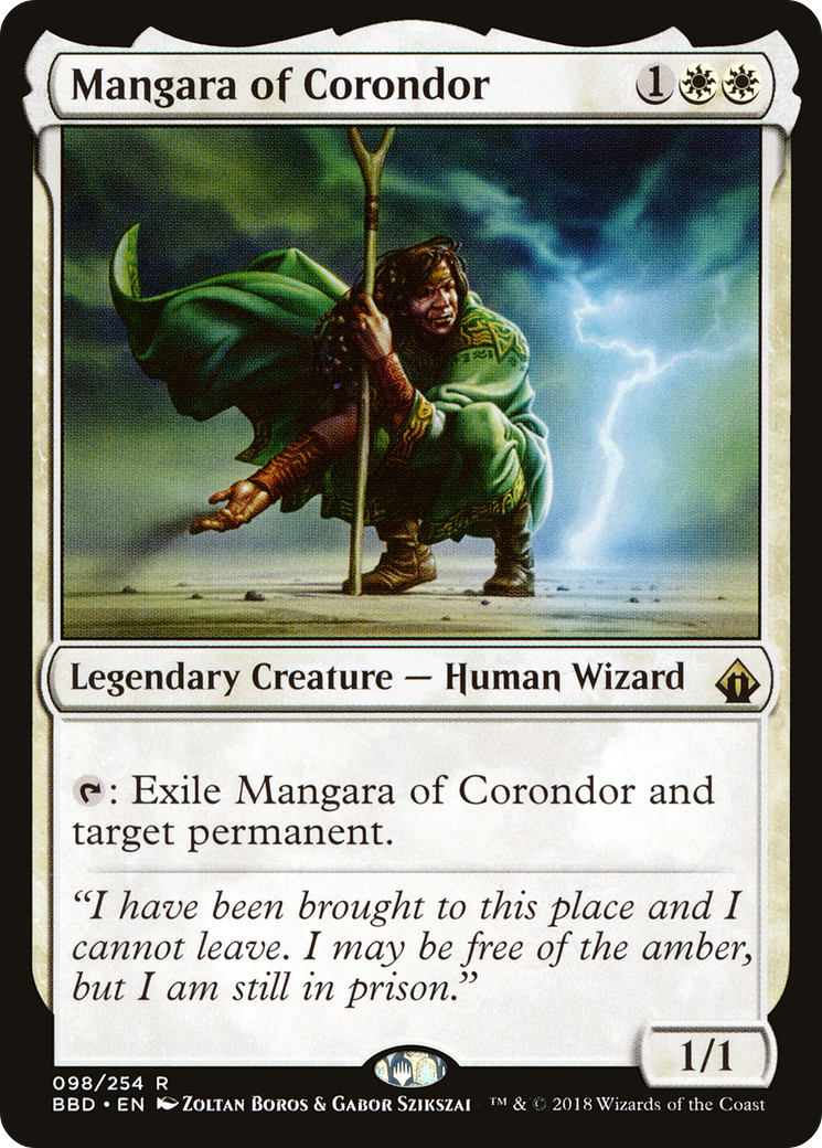 Magic: The Gathering - Mangara of Corondor Foil - Battlebond