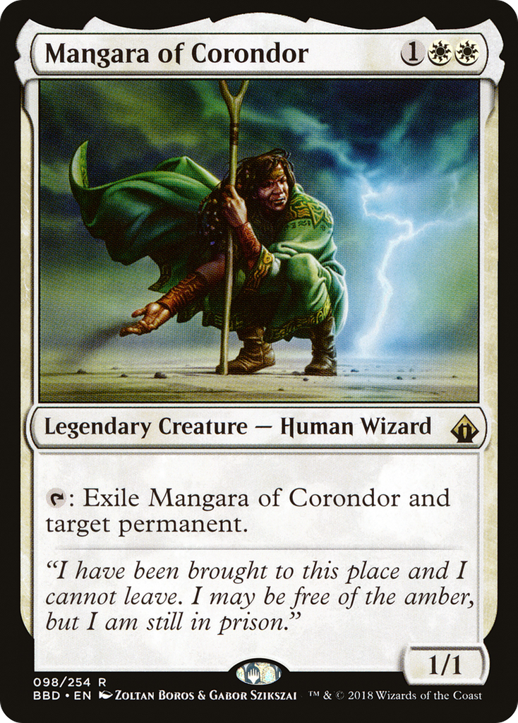Magic: The Gathering - Mangara of Corondor Foil - Battlebond