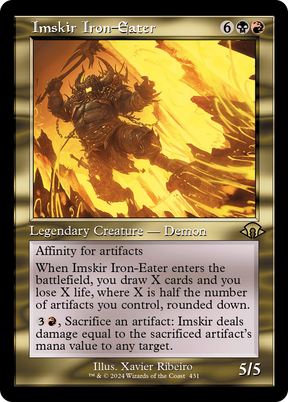 Magic: The Gathering - Imskir Iron-Eater Foil - Modern Horizons 3