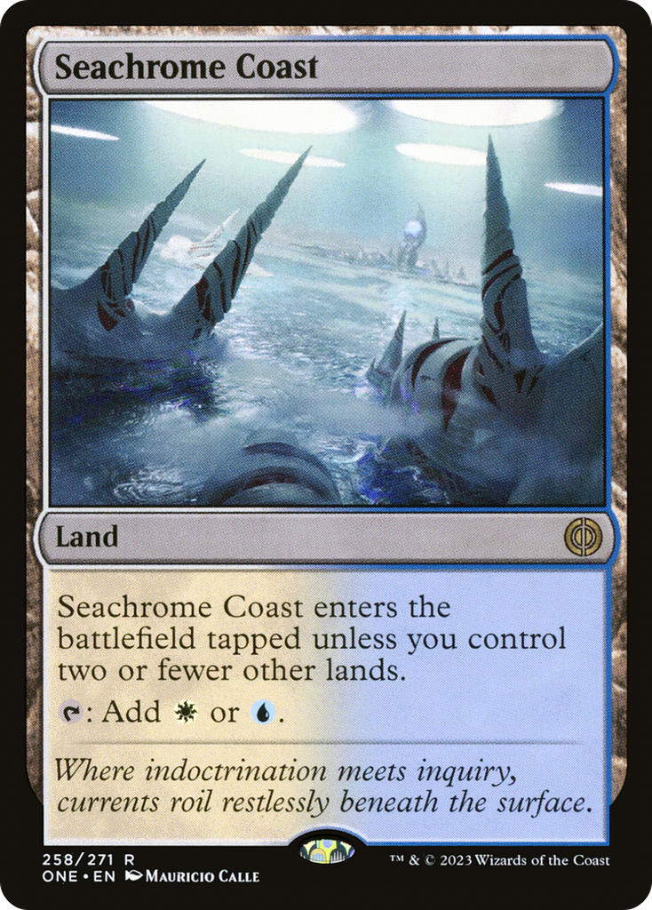 Magic: The Gathering - Seachrome Coast - Phyrexia: All Will Be One