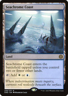 Magic: The Gathering - Seachrome Coast Foil - Phyrexia: All Will Be One