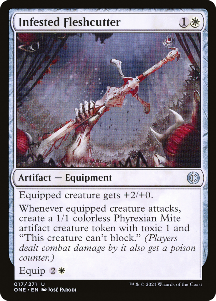 Magic: The Gathering - Infested Fleshcutter - Phyrexia: All Will Be One