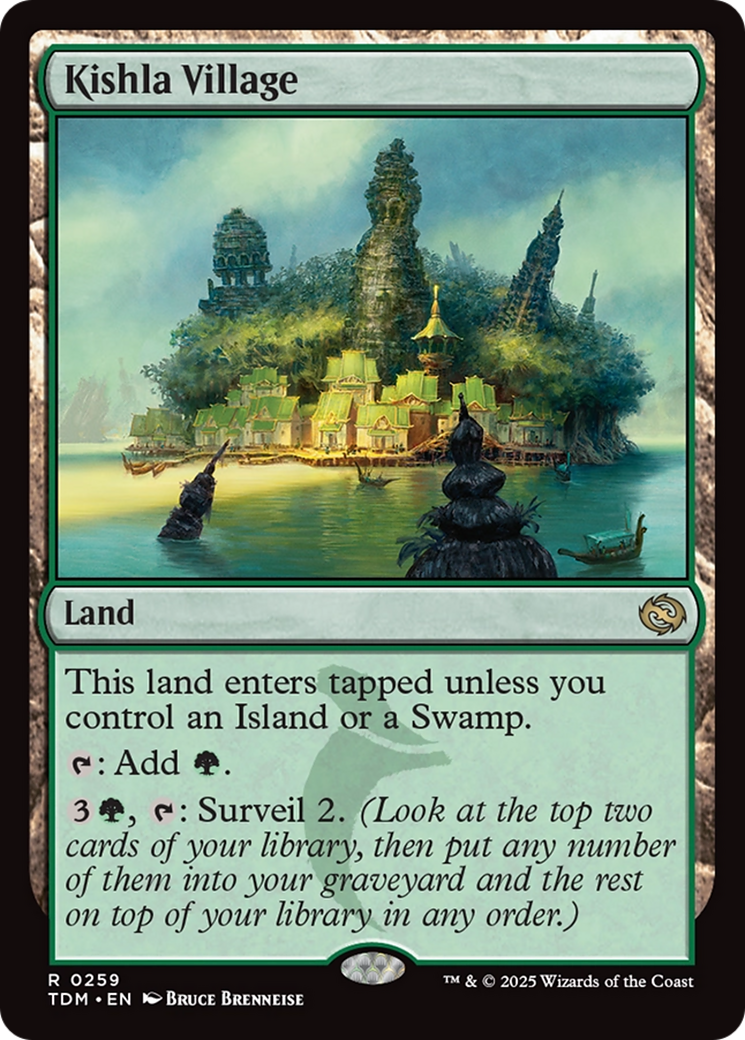 Magic: The Gathering - Kishla Village Foil - Tarkir: Dragonstorm