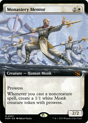 Magic: The Gathering - Monastery Mentor Foil - March of the Machine